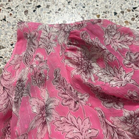 Taylor one shoulder midi dress pink floral 4 Easter - Picture 6 of 7